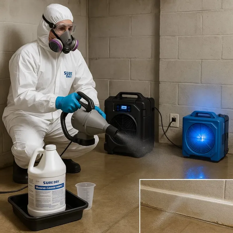 Sanitization and Odor Removal process in Portage, IN