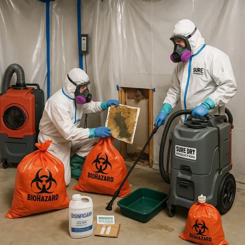 Contaminated Water Handling Protocols process in Portage, IN